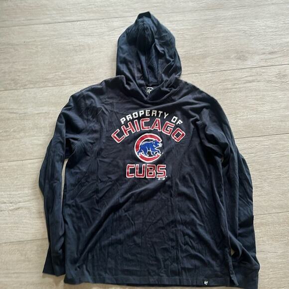 League 47’ women’s cub graphic print lightweight hoodie size XL - Picture 3 of 10